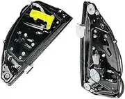 Rynplex LR060138 LR060139 Window Regulator with Motor Applicable to The Right Left Rear Door Installation, for Land, for Rover, for LR2 2008-2015 Car Window Regulator