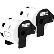 2 Roll DK1209 White Address Labels 800 Labels For Brother QL-650TD/700 w/2 Frame
