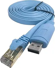DSD TECH SH-RJ45P USB to Console Cable with PL2303GT chip for Routers Switches 1.8M/5.9FT