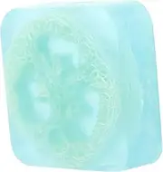 SOESFOUFU Exfoliating Handmade Soap Handmade Loofah Soap Bar Hand Loofah Soap Handmade Bathing Loofah Soap Handmade Bathing Soap Bar Refreshing Skin Soap Scrub Soap Exfoliating Soap Bar