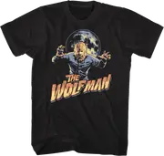 Attack Pose Wolf Man T-Shirt