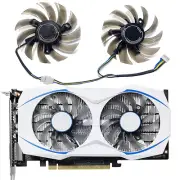 1 Pair Graphics Card Cooling Fans for ASUS GTX1050 1050ti RX460 DUAL