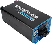 KickAss 12V to 240V Pure Sine Wave 3000W Inverter - Power AC Units, Sound Systems, Washing Machines, and More!
