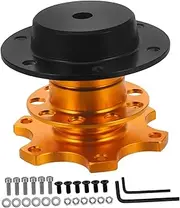 MUCKLILY Quick Release Steering Wheel Hub Adapter for Effortless Installation and Removal Durable Disconnect Tool for Car Steering Wheel and Wear Resistant Design