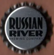 USA Plastic Lined Beer Crown Bottle Cap: Russian River Brewing