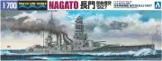 Aoshima 1/700 I.J.N Battleship NAGATO 1927 Plastic Model Kit from Japan NEW