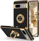 For Google Pixel 6a/7a/7/7 Pro/8/8 Pro Shockproof Ring Holder Rugged Case Cover