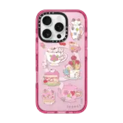 iPhone 16 Pro Impact Case MagSafe Compatible ROSE TEA TIME