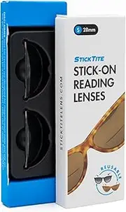 StickTite Instant Stick-On Bifocal Lenses for Reading Glasses (+1.50 Magnification)
