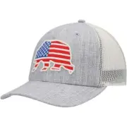 LOCAL CROWNS USA ANIMAL COLLECTION BEAR TRUCKER SNAPBACK HAT OSFM NWT