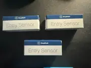 NEW (3) SIMPLISAFE ORIGINAL GENERATION DOOR/WINDOW ENTRY SENSORS