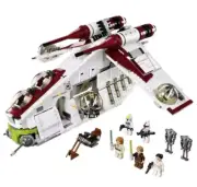 LEGO Star Wars: Republic Gunship (#75021) Replica New Unbuilt 1228 pcs w Figures