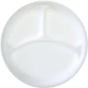 Corelle Divided Plate 26cm - Winter Frost White