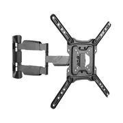 Ezymount Swivel/Tilt Full Motion Wall Mount 400x400mm Vesa for 23-55" 35kg Black