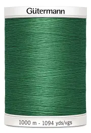 Gutermann Sew-all Thread #239 MID EMERALD GREEN 1000m Spool M292 100% Polyester