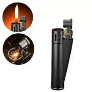 Rare Classic Grinding Wheel Metal Kerosene Lighter Windproof Flint Gasoline