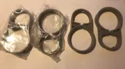 Humanscale monitor arm wire manger holder grey