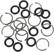 Tofficu 10Sets Electric Impact Wrench Lock Ring Friction Retaining Ring Clip Durable Design for High Strength Compatible with Various Wrench Models Essential Replacement Kit