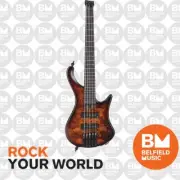 Ibanez EHB1505SDEL Headless Bass Guitar 5-String Dragon Eye Burst Gloss w bag