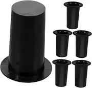6pcs Microphone Stand Durable Desktop Mic Holder Non Slip Base for Stable Support for Home Stage Use Storage