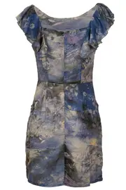 Monet Frill Dress--SPI-TG0312-1SS