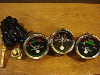 Massey Ferguson / Massey Harris MF 3 Gauge Set for 50 65 135 150 165 TE20 TEA20