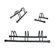 Cycling Bike Parking Rack Holder Steel Pipe Floor Stand for Indoor