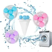 4PCS Floating Hair Filtering Mesh Removal, Lint Catcher for Washing Machine Wool