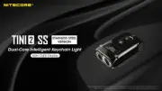 Nitecore TINI2 SS Stainless Steel USB Charge 500 Lumens LED Flashlight Torches