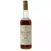 Macallan 1974 18 Year Old Sherry Cask Single Malt Whisky