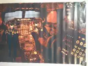 PLAISTOW PICTORIAL #C201 CONCORDE COCKPIT POSTER 25"X35"