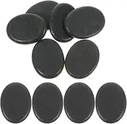 8pcs Volcanic Stone Massage Scraping Plate Relaxing Stones for Massage Natural Spa Tool for Enhancing Skin Elasticity and Tone