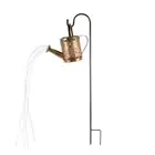 Solar Kettle Lamp Outdoor Hanging Watering Can Light IP65 Waterproof xiixn