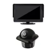 Angled Car Parking Camera Front Rear Side Reversing Driving Guidelines & Screen