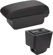 for r&enault for Captur 2018 2019 2020 2021 Car Armrest Box Storage Box Interior Parts Details Car Centre Armrest Glove Box(B1 3USB)