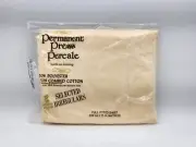 West Point Pepperell Permanent Press Percale Twin Fitted Sheet NIP