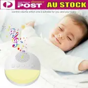 White Noise Machine-Fan Lullaby Ocean Rain 20 Sounds Therapy Sleeping Aid New