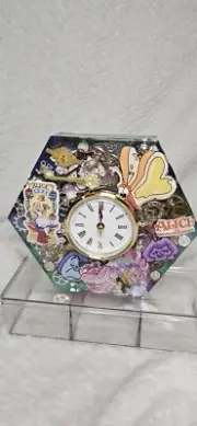 Handmade Alice In Wonderland Clock
