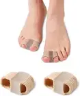 Bunion Toe Separators for Overlapping Toes Women Men, Gel Toe Spacers Bunion Cor
