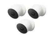 Google Nest Cam Wireless Security Camera (Outdoor or Indoor, Battery, 3 Pack)