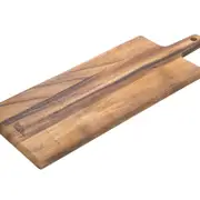 Davis & Waddell Arden Acacia Wood Rectangular Paddle Board Natural 48x20x1.5cm