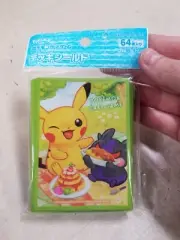 Pokemon Center Japan - Exclusive Card Sleeves - Pikachu & Morpeko Picnic - X64