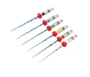 Vortex Blue rotary files different variations (Pack of 6) Dentsply