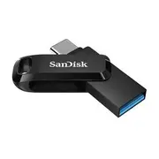 SanDisk 256GB Ultra Dual Drive Go 2-in-1 USB-C & USB-A Flash Drive Memory Stick 150MB/s USB3.1