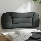 vidaXL Headboard Cushion Dark Grey 107 cm King Single Fabric 2BB