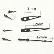 Green Lume Black Trim Watch Hands 8X12X12mm for Miyota JS15 Quartz Movement