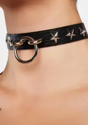 Galaxy Transformer Studded Choker