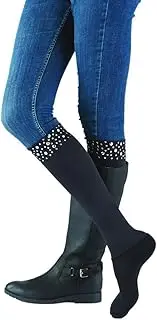 [Bootights] Knee-Hi Performance Boot Socks with Spandex Compression - Cushioning - Moisture-Wicking - Mesh Zone Ventilation