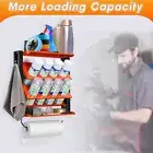 AU Wall Mount Spray Can Organiser Tool Storage Rack Paint Can Rack Garage Shelf