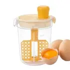 U-shape Mouth Hand Seasoning Mixer Rotating Manual Stirring Bottle Soy Sauce